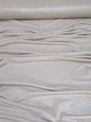 LUREX- spoločenský úplet béžový