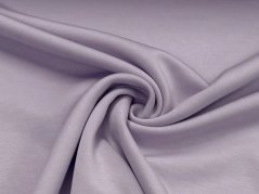 Tencel "máslová" teplákovina  SVĚTLE FIALOVÁ