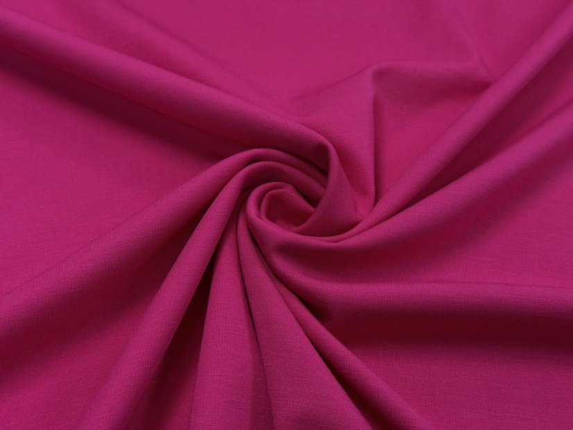 Rayon "máslový" úplet FUCHSIA