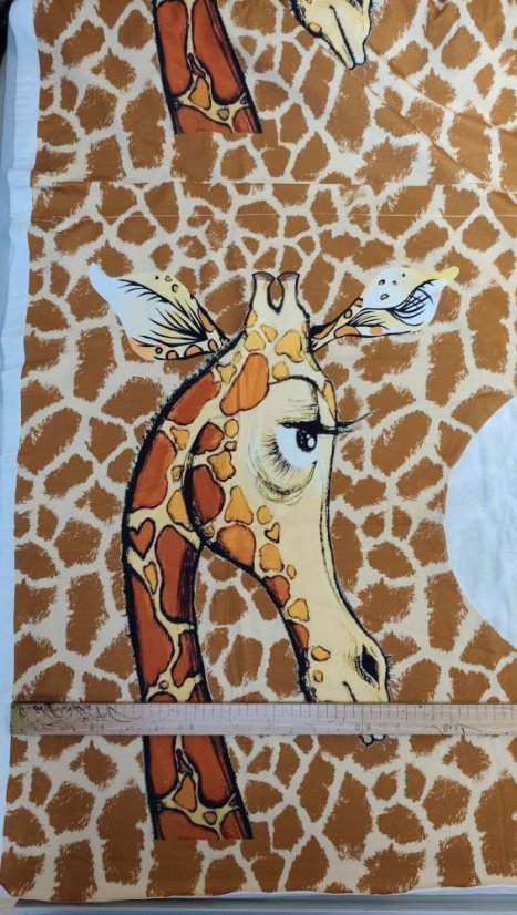2. jakost - Panel - Úplet - Žirafa 80x180 2panely v kuse