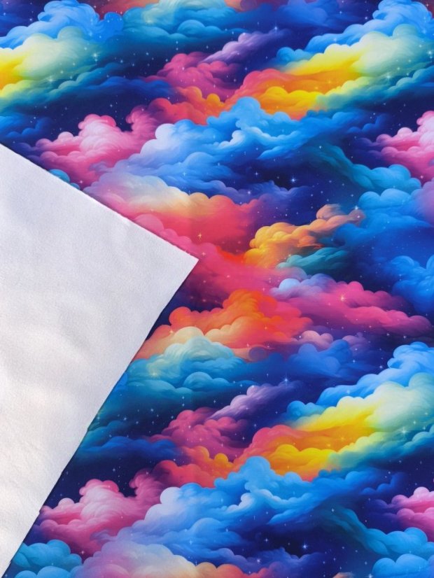 Softshell - Farebné obláčiky